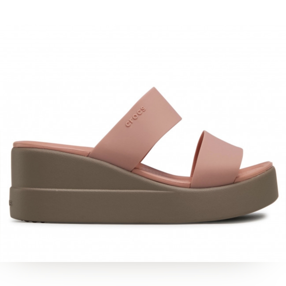 Crocs Brooklyn Mid Wedge size 7